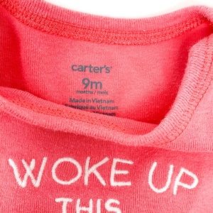 Carter's Pajamas - Carter’s | Baby Girl Pink Button Pajama 9 Month Carter's Pajamas - Carter’s | Baby Girl Pink Button Pajama 9 Month